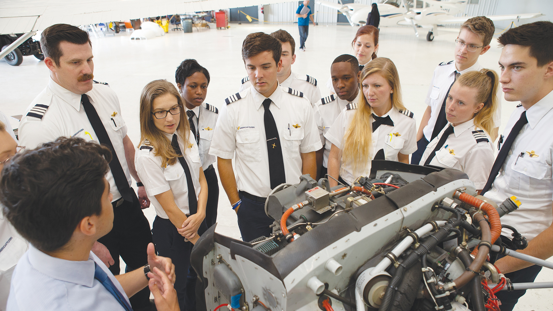 instructores de vuelo