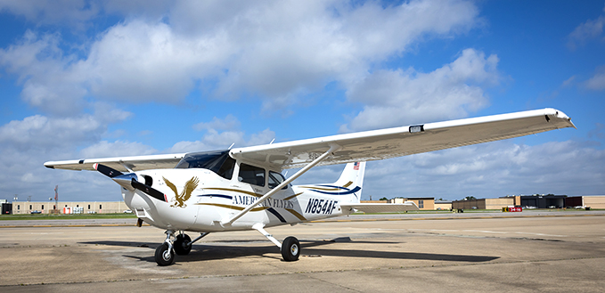 Flota de Cessna 172 de American Flyers